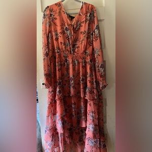 Jessica Simpson Midi Tiered dress